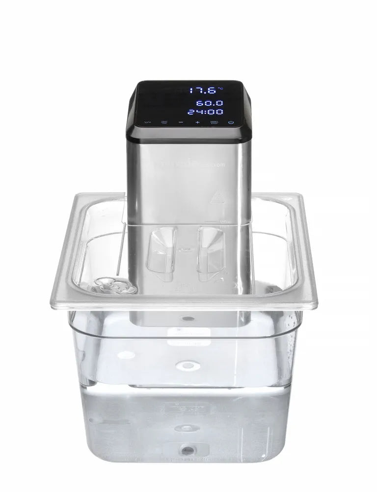 Gastronorm-Deckel mit Sous-Vide-Stab-Aussparung, HENDI, GN 1/1, Transparent, 530x325mm