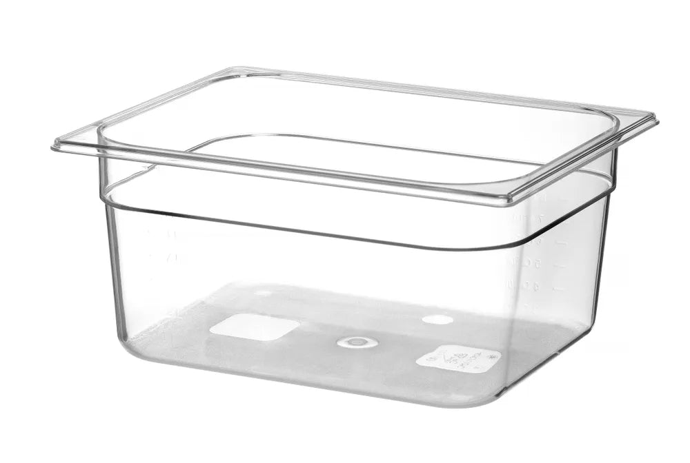 Gastronorm-Behälter 1/2, HENDI, Profi Line, GN 1/2, 9,5L, Transparent, 325x265x(H)150mm