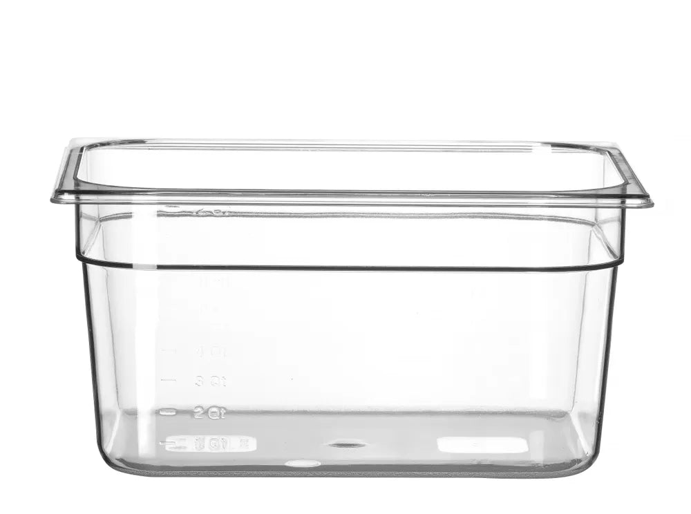 Gastronorm-Behälter 1/2, HENDI, Profi Line, GN 1/2, 9,5L, Transparent, 325x265x(H)150mm