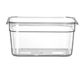 Gastronorm-Behälter 1/2, HENDI, Profi Line, GN 1/2, 9,5L, Transparent, 325x265x(H)150mm