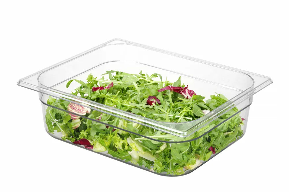 Gastronorm-Behälter 1/2, HENDI, Profi Line, GN 1/2, 6,5L, Transparent, 325x265x(H)100mm
