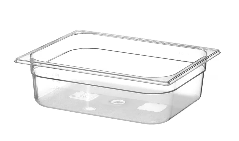 Gastronorm-Behälter 1/2, HENDI, Profi Line, GN 1/2, 6,5L, Transparent, 325x265x(H)100mm