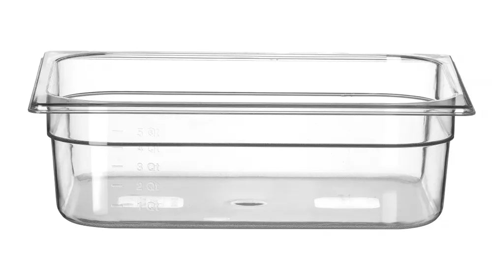 Gastronorm-Behälter 1/2, HENDI, Profi Line, GN 1/2, 6,5L, Transparent, 325x265x(H)100mm