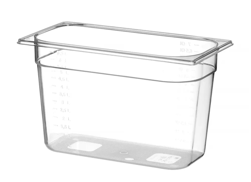 Gastronorm-Behälter 1/3, HENDI, Profi Line, GN 1/3, 4L, Transparent, 325x176x(H)100mm