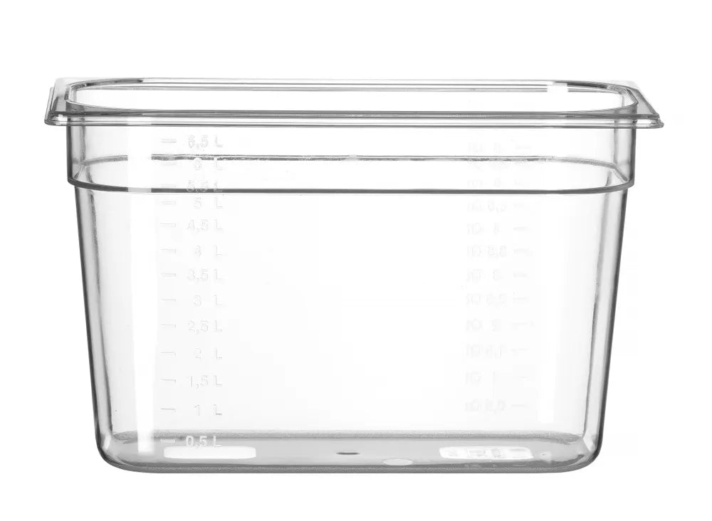 Gastronorm-Behälter 1/3, HENDI, Profi Line, GN 1/3, 2,5L, Transparent, 325x176x(H)65mm