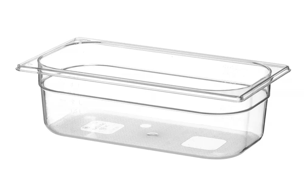 Gastronorm-Behälter 1/3, HENDI, Profi Line, GN 1/3, 4L, Transparent, 325x176x(H)100mm