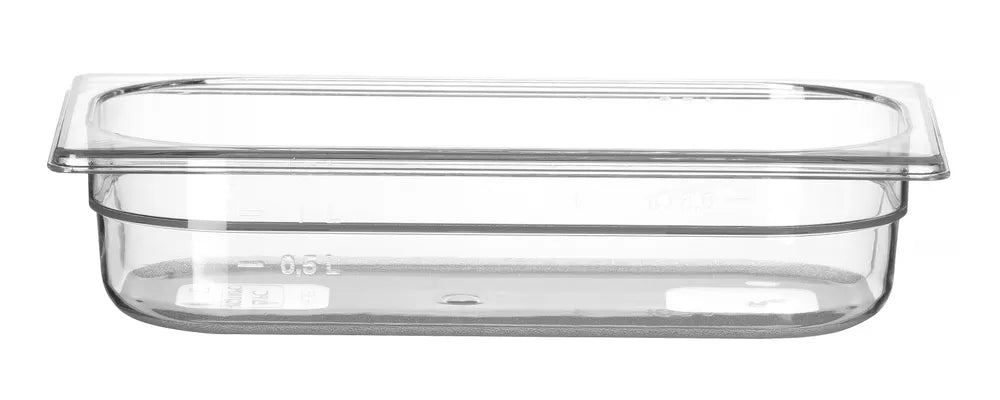 Gastronorm-Behälter 1/3, HENDI, Profi Line, GN 1/3, 2,5L, Transparent, 325x176x(H)65mm