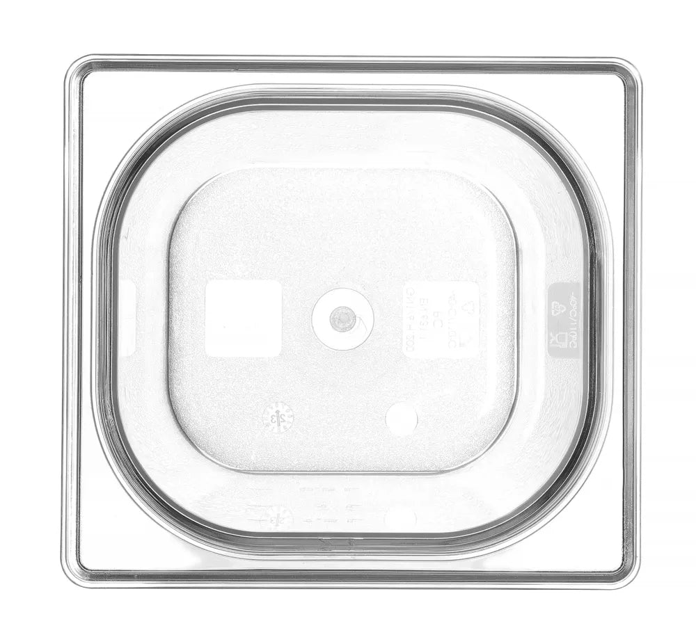 Gastronorm-Behälter 1/6, HENDI, Profi Line, GN 1/6, 1L, Transparent, 176x162x(H)65mm