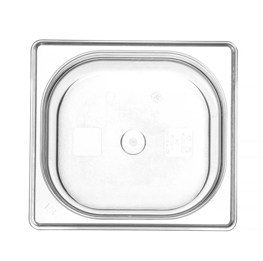 Gastronorm-Behälter 1/6, HENDI, Profi Line, GN 1/6, 1,6L, Transparent, 176x162x(H)100mm