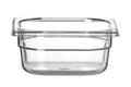 Gastronorm-Behälter 1/6, HENDI, Profi Line, GN 1/6, 1L, Transparent, 176x162x(H)65mm