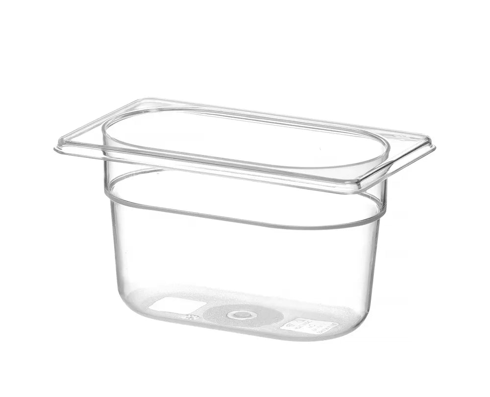 Gastronorm-Behälter 1/9, HENDI, Profi Line, GN 1/9, 1L, Transparent, 176x108x(H)100mm
