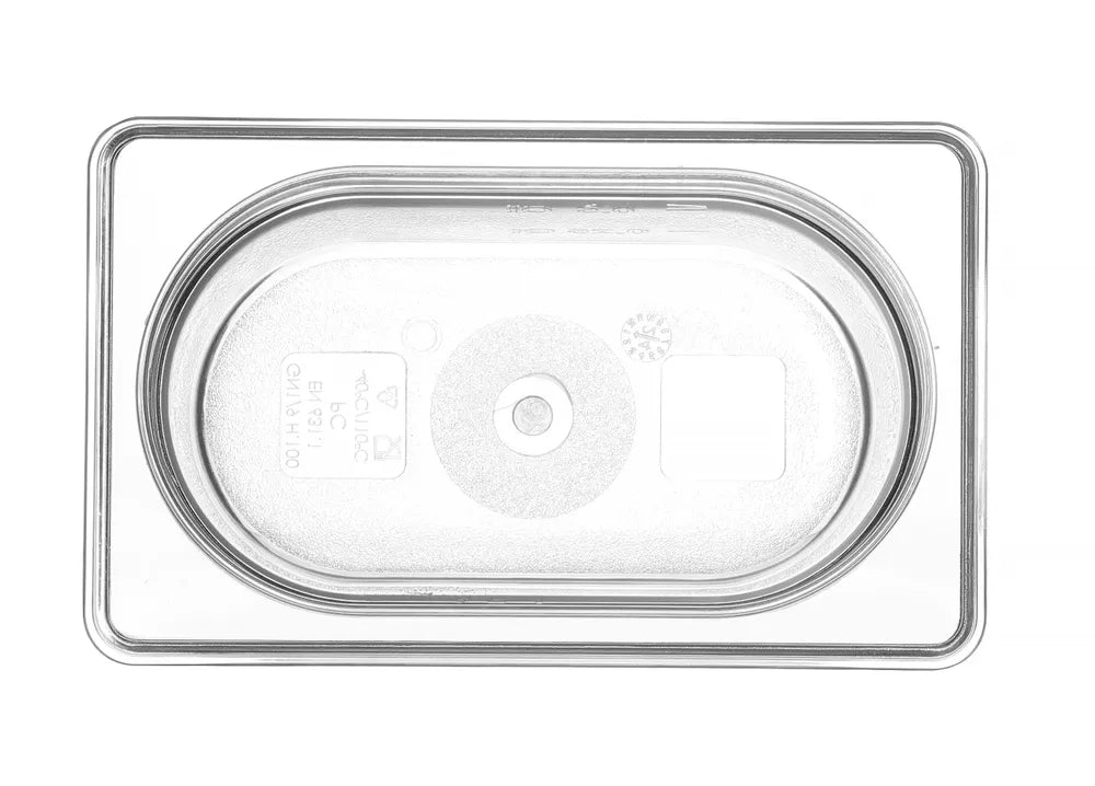 Gastronorm-Behälter 1/9, HENDI, Profi Line, GN 1/9, 1L, Transparent, 176x108x(H)100mm
