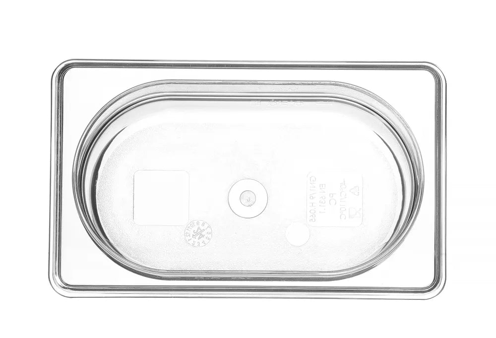 Gastronorm-Behälter 1/9, HENDI, Profi Line, GN 1/9, 0,6L, Transparent, 176x108x(H)65mm