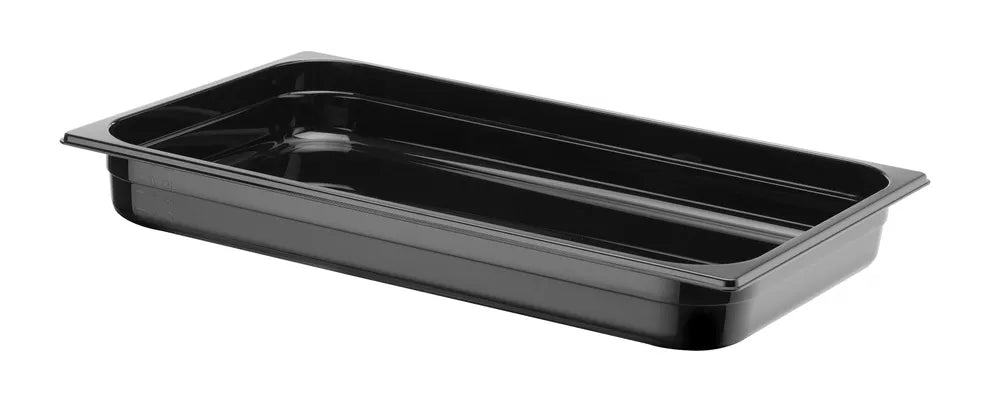 Gastronorm-Behälter 1/1, HENDI, Profi Line, GN 1/1, 9L, Schwarz, 530x325x(H)65mm
