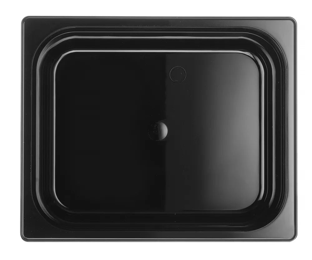 Gastronorm-Behälter 1/2, HENDI, Profi Line, GN 1/2, 9,5L, Schwarz, 325x265x(H)150mm