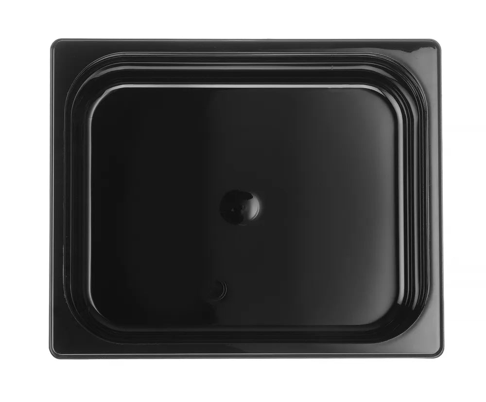 Gastronorm-Behälter 1/2, HENDI, Profi Line, GN 1/2, 4L, Schwarz, 325x265x(H)65mm