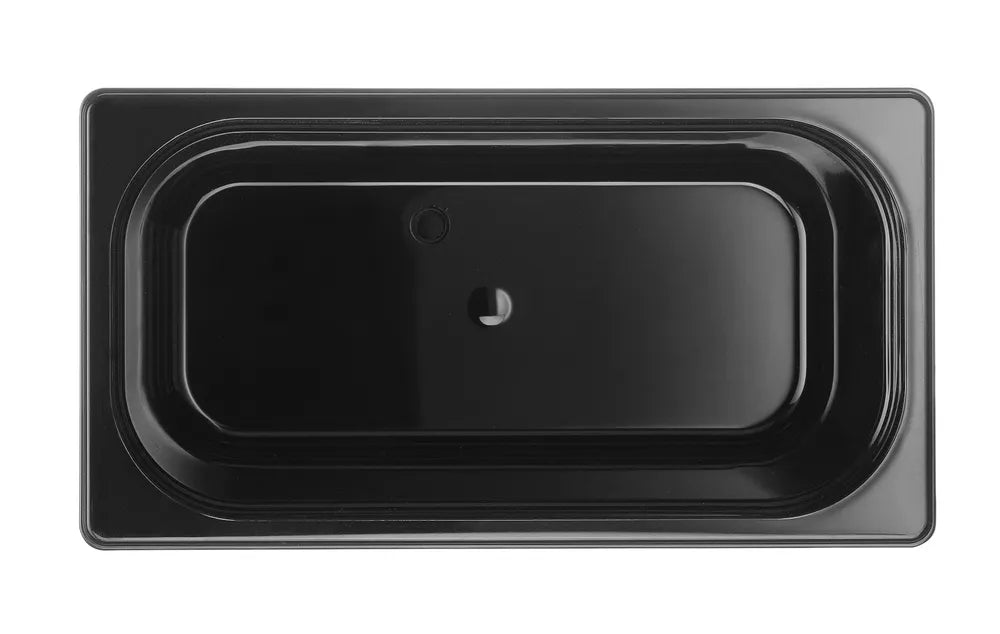 Gastronorm-Behälter 1/3, HENDI, Profi Line, GN 1/3, 7,8L, Schwarz, 325x176x(H)200mm