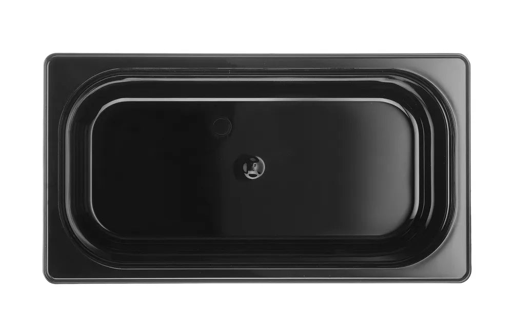 Gastronorm-Behälter 1/3, HENDI, Profi Line, GN 1/3, 4L, Schwarz, 325x176x(H)100mm