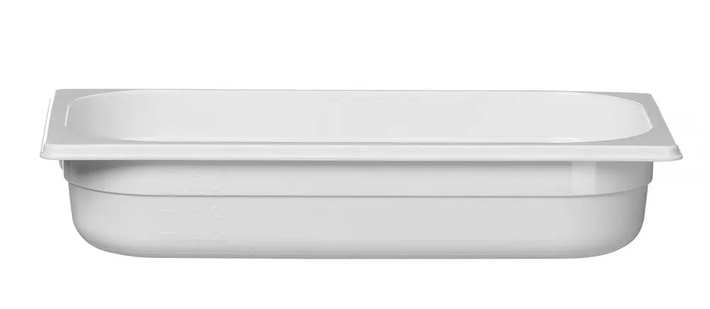 Gastronorm-Behälter 1/3, HENDI, GN 1/3, 2,5L, Weiß, 325x176x(H)65mm