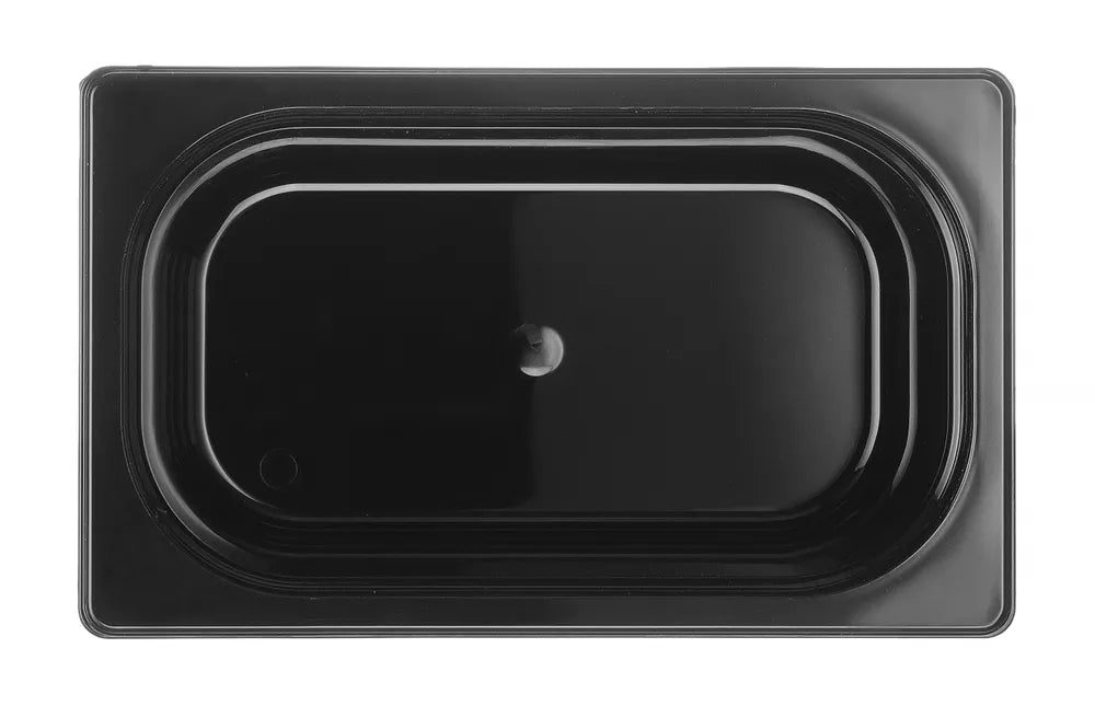 Gastronorm-Behälter 1/4, HENDI, Profi Line, GN 1/4, 4L, Schwarz, 265x162x(H)150mm