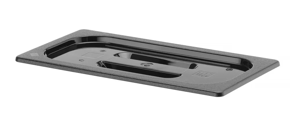 Gastronorm-Deckel, HENDI, GN 1/3, Schwarz, 325x176mm