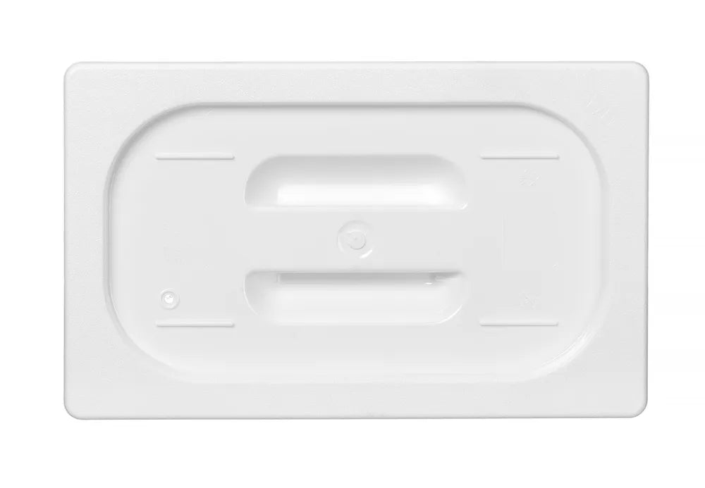 Gastronorm Deckel, HENDI, GN 1/2, Weiß, 265x325mm