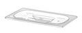 Gastronorm-Deckel, HENDI, GN 1/4, Transparent, 265x162mm