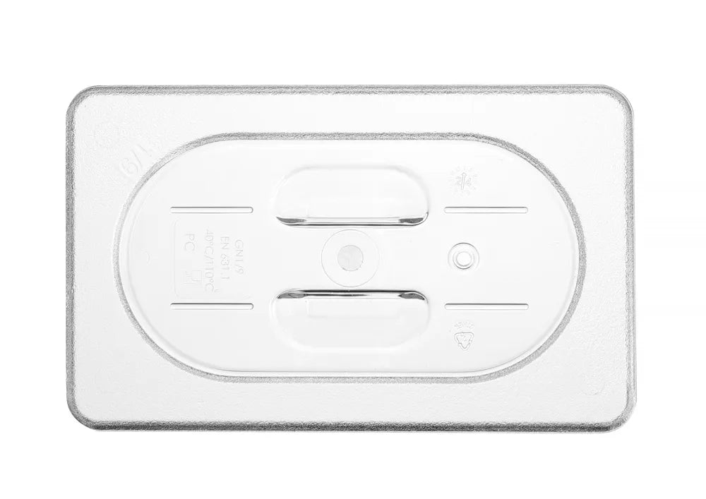 Gastronorm-Deckel, HENDI, GN 1/9, Transparent, 176x108mm