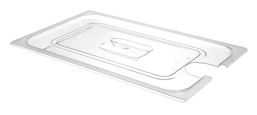 Gastronorm-Deckel mit Sous-Vide-Stab-Aussparung, HENDI, GN 1/2, Transparent, 265x325mm