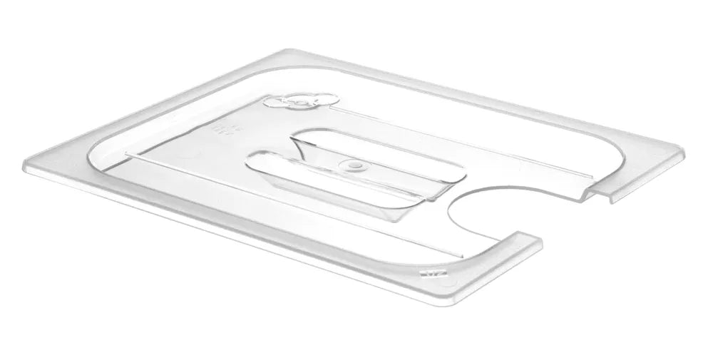 Gastronorm-Deckel mit Sous-Vide-Stab-Aussparung, HENDI, GN 1/1, Transparent, 530x325mm