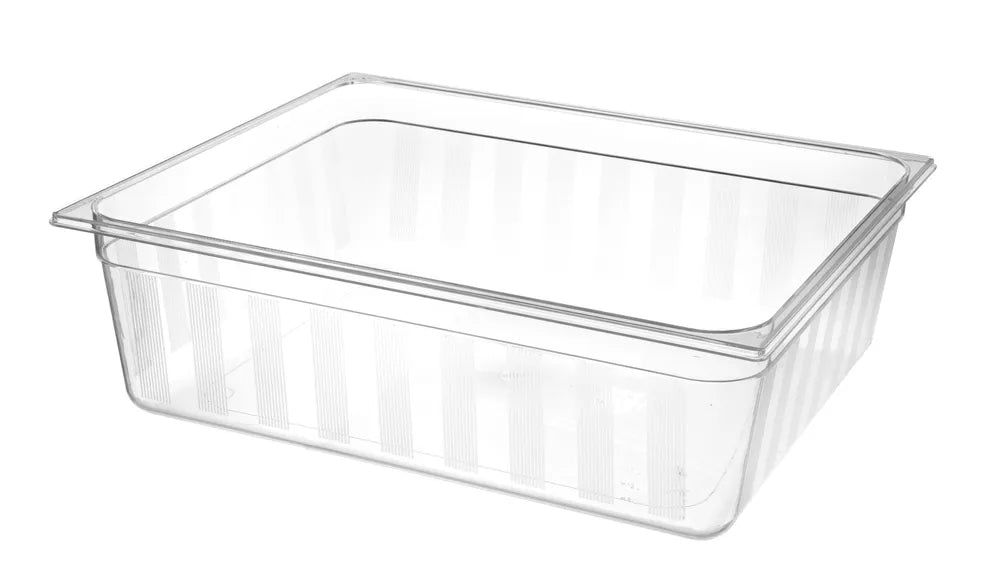 Gastronorm-Behälter 2/1, HENDI, GN 2/1, 58L, Transparent, 650x530x(H)200mm