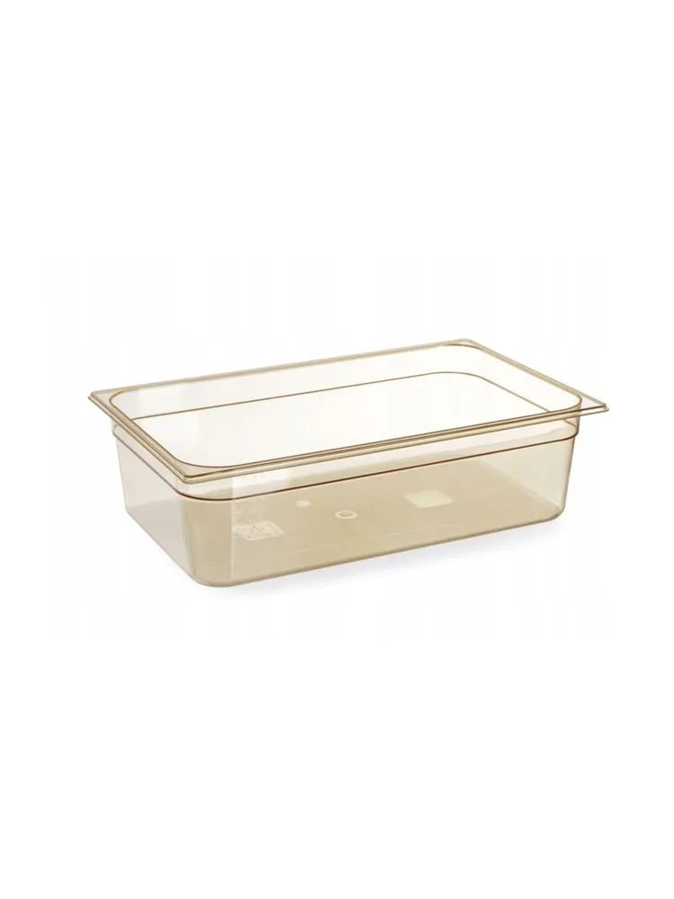 Gastronorm-Behälter 1/1, hochtemperaturbeständig, HENDI, GN 1/1, 13,3L, Transparent, 530x325x(H)100mm