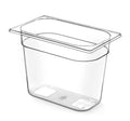 Gastronorm-Behälter 1/4, HENDI, GN 1/4, 4L, Transparent, 265x162x(H)150mm