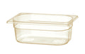 Gastronorm-Behälter 1/4, hochtemperatubeständig, HENDI, GN 1/4, 2,6L, Transparent, 265x162x(H)100mm