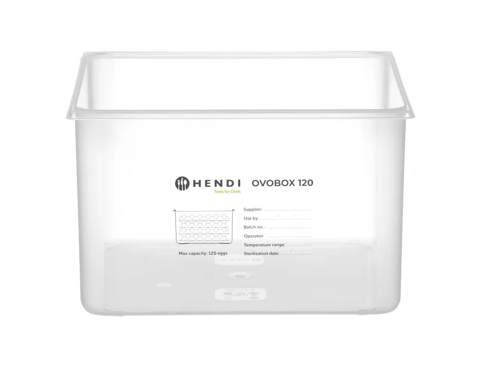 Eierbehälter HENDI OVOBOX 120, HENDI, GN 2/3, 18L, 355x325x(H)200mm, Rechteckig