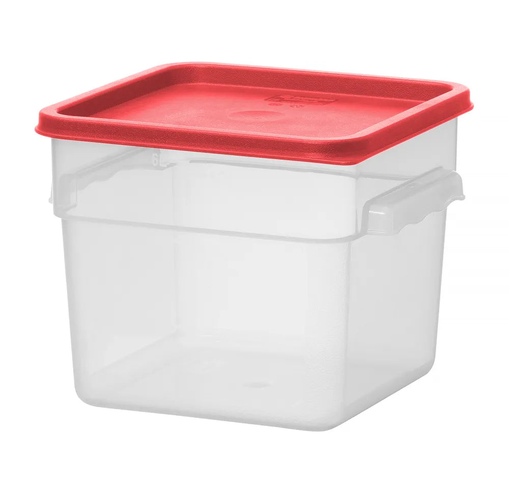 Lebensmittelbehälter mit Skala, HENDI, 5,7L, 235x235x(H)180mm