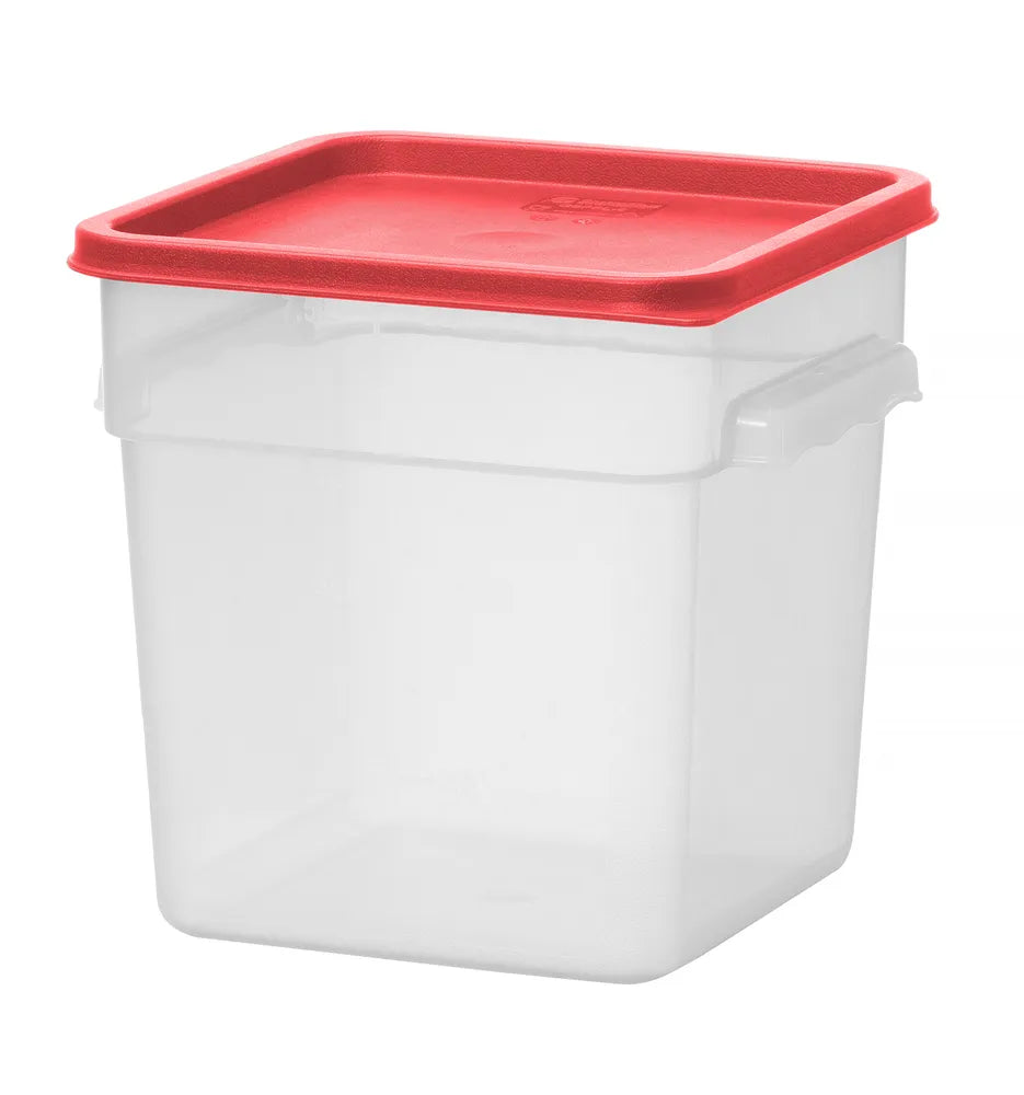 Lebensmittelbehälter mit Skala, HENDI, 7,6L, 235x235x(H)230mm
