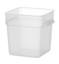 Lebensmittelbehälter mit Skala, HENDI, 7,6L, 235x235x(H)230mm
