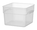 Lebensmittelbehälter mit Skala, HENDI, 11,4L, 290x290x(H)210mm