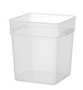Lebensmittelbehälter mit Skala, HENDI, 17,2L, 290x290x(H)320mm