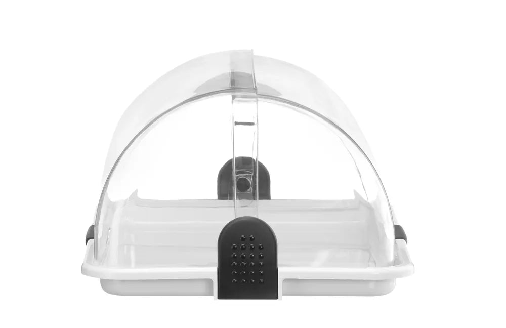 Rolltop-Display, HENDI, Weiß, 465x315x(H)195mm, Rechteckig