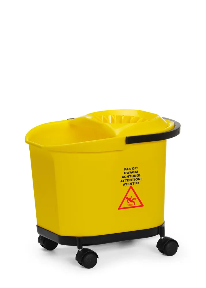 Wischeimer, HENDI, 16L, Gelb, 405x296x(H)340mm