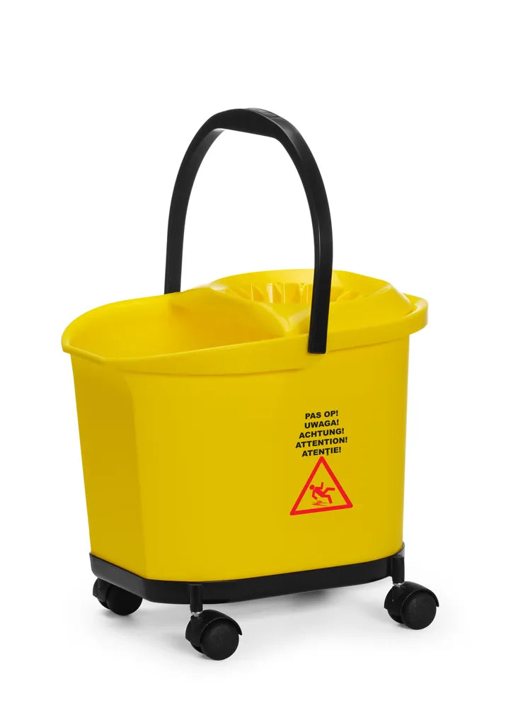 Wischeimer, HENDI, 16L, Gelb, 405x296x(H)340mm