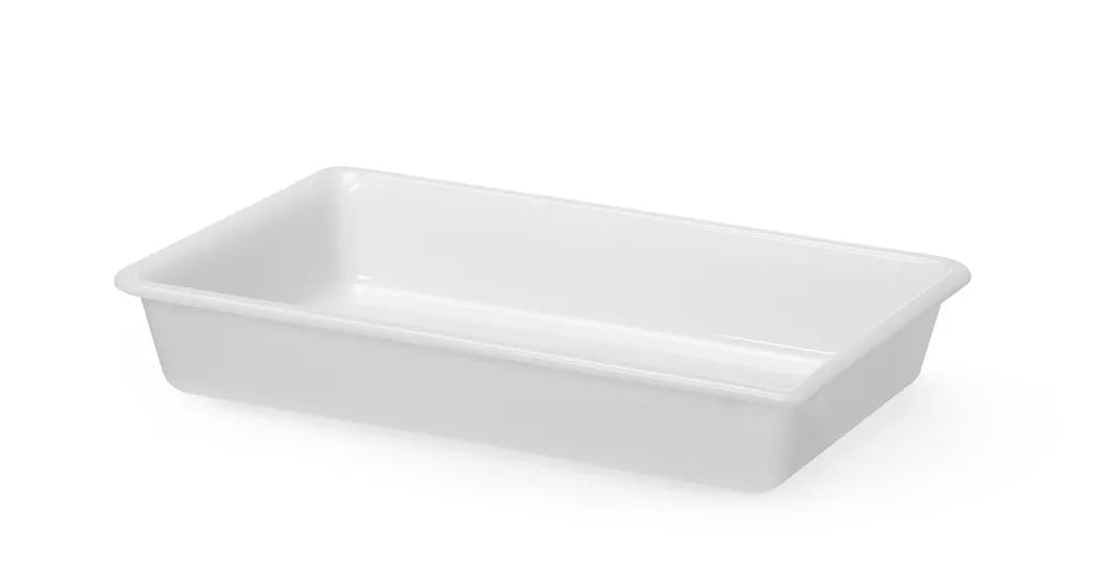 Vorbereitungsschale, HENDI, 3L, Weiß, 340x235x(H)70mm