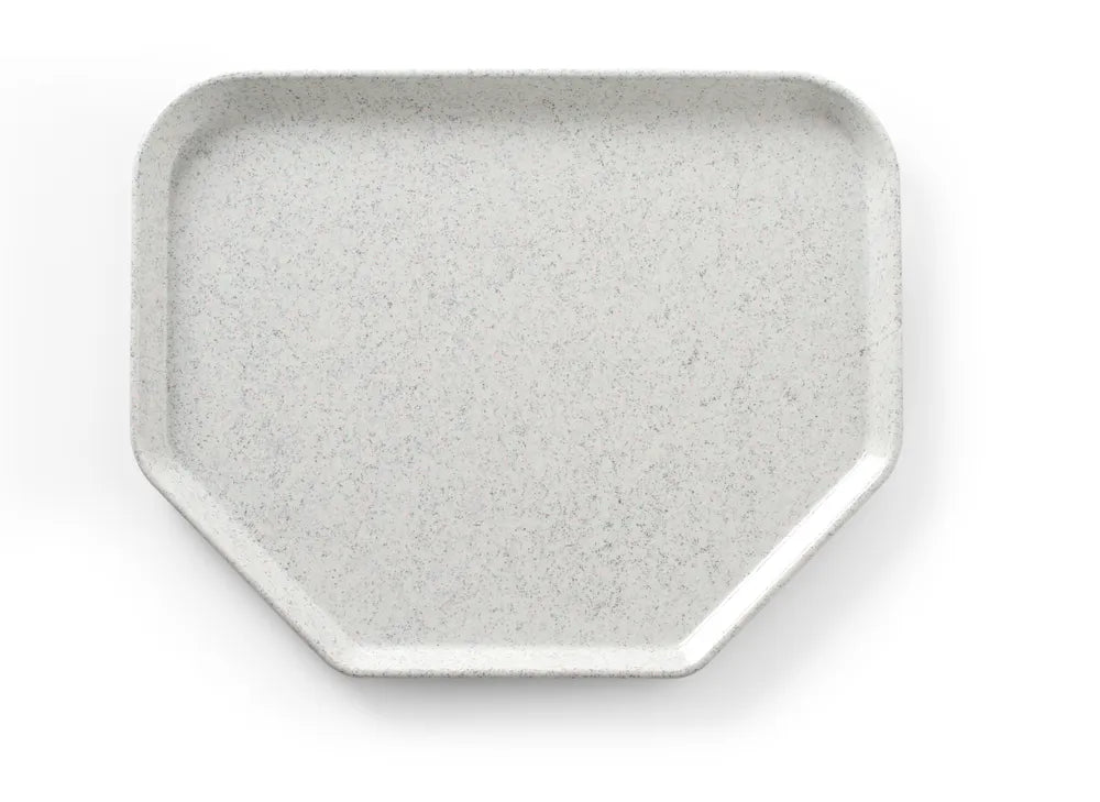 Tablett, trapezförmig , AmerBox, Granit, 455x355mm