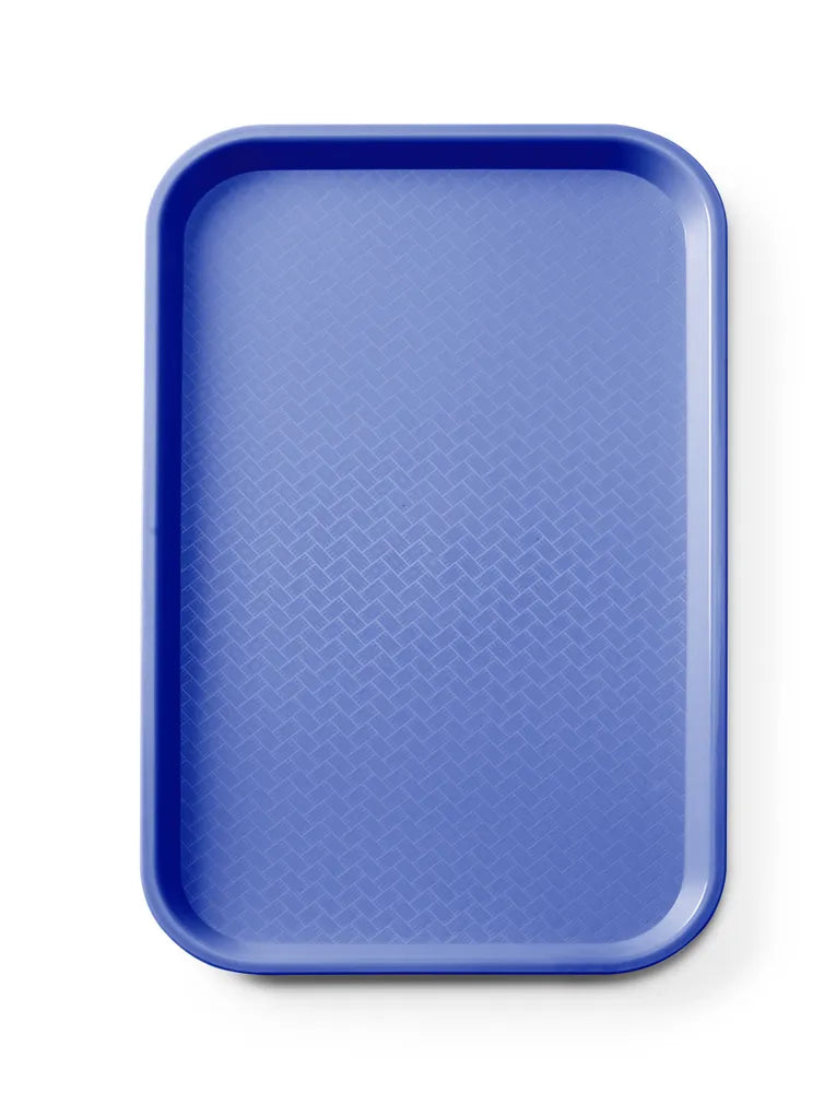 Fast-Food-Tablett GN 1/1 Polypropylen, AmerBox, GN 1/1, Blau, 530x325x(H)20mm