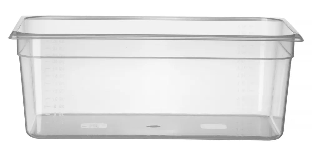 Gastronorm-Behälter 1/1, HENDI, Profi Line, GN 1/1, 18L, Transparent, 530x325x(H)150mm