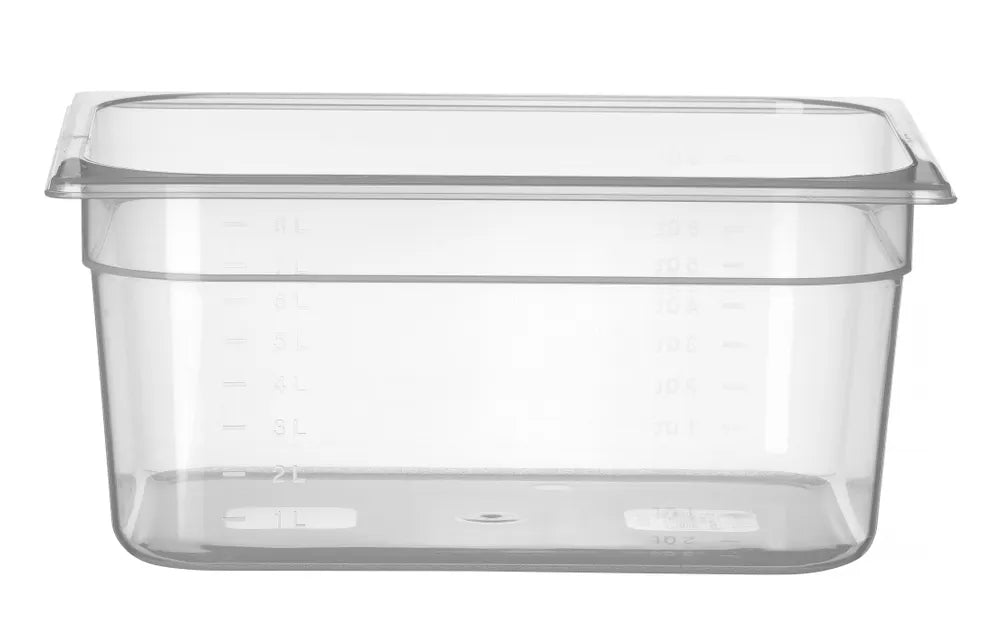 Gastronorm-Behälter 1/2, HENDI, Profi Line, GN 1/2, 8L, Transparent, 325x265x(H)150mm