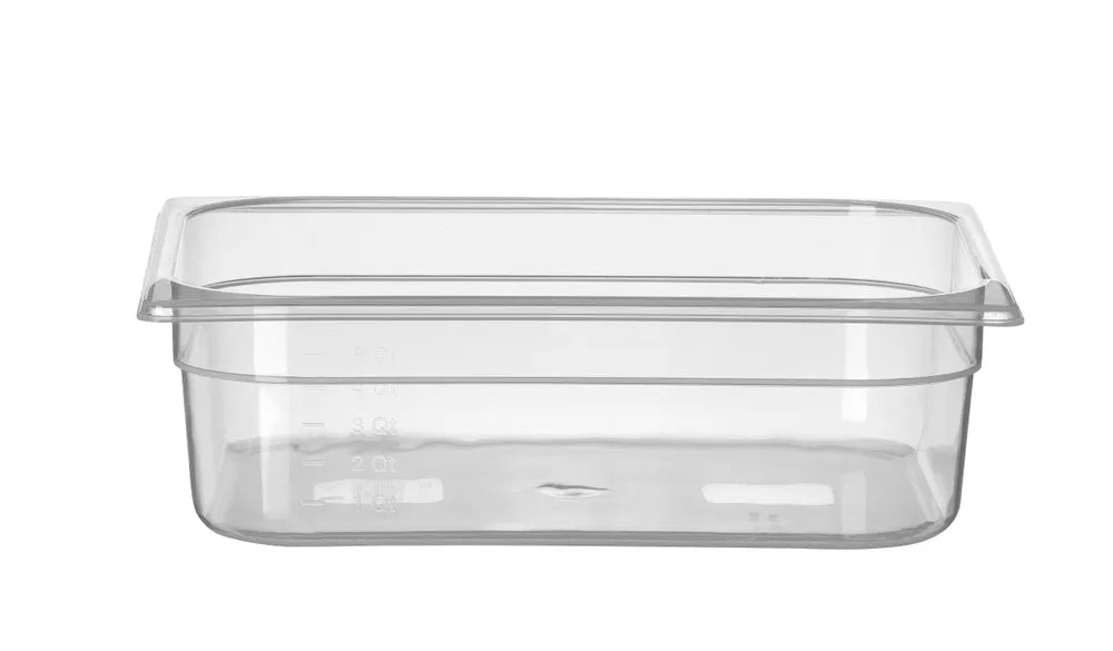 Gastronorm-Behälter 1/2, HENDI, Profi Line, GN 1/2, 5L, Transparent, 325x265x(H)100mm