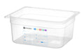 Gastronorm-Behälter 1/2, HENDI, GN 1/2, 9,5L, Transparent, 325x265x(H)150mm